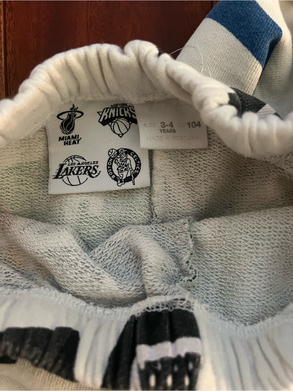 Zara Kids NBA Team-Logo Jogger Pants - Picture 3 of 3